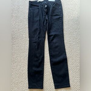 Pilcro High Rise Skinny Solid Black  Size 30